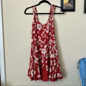 Kimchi Blue Strappy Back Fit and Flare dress